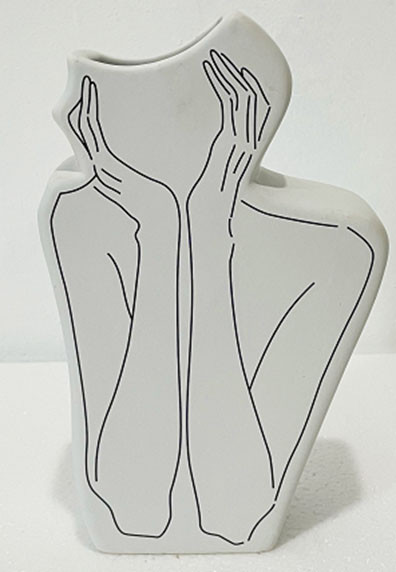 Дизайнерская ваза "Знаки тела" SL701-1 - фото 1 - id-p225503708