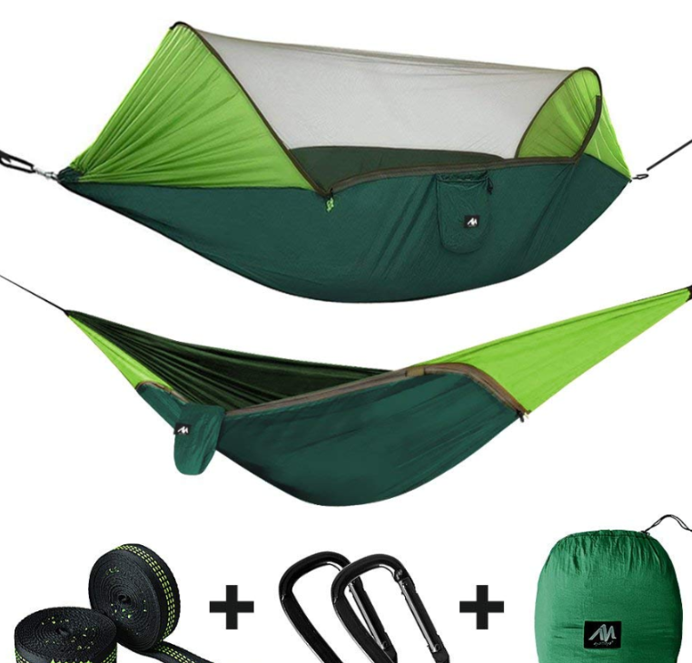 Гамак с антимоскитной сеткой "Two Seats Hammock" Двухместный (270х140 см) - фото 2 - id-p225502819