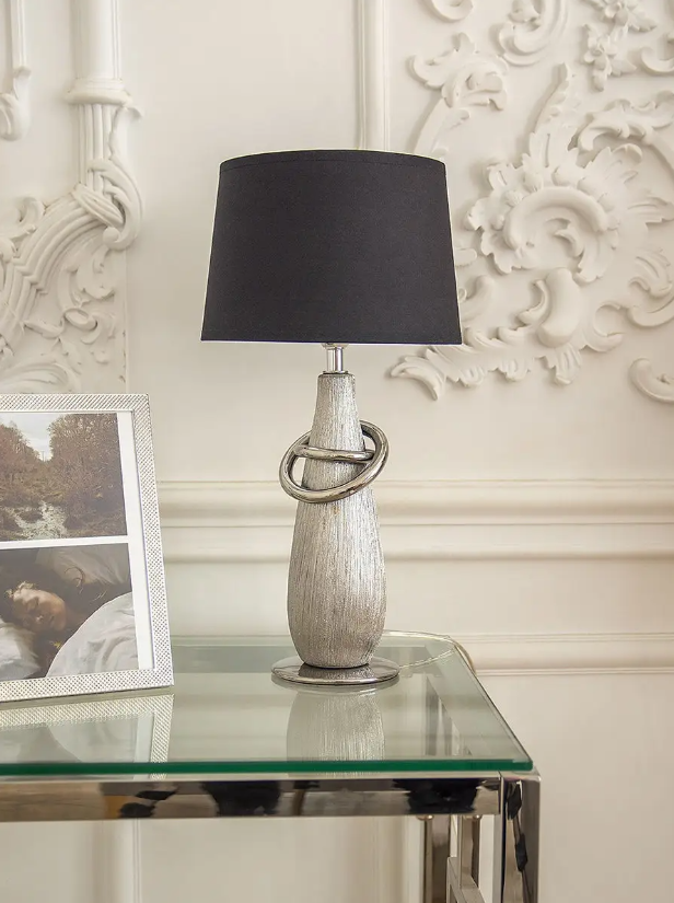 Лампа настольная с выключателем на проводе Кольца - фото 2 - id-p225503724