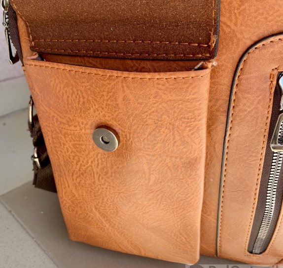 Мужская сумка-мессенджер через плечо Bolo LingShi (отделение для смартфона) - фото 8 - id-p225502828