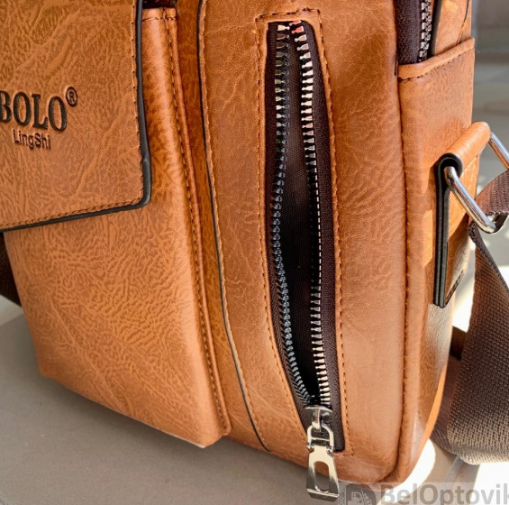 Мужская сумка-мессенджер через плечо Bolo LingShi (отделение для смартфона) - фото 10 - id-p225502828