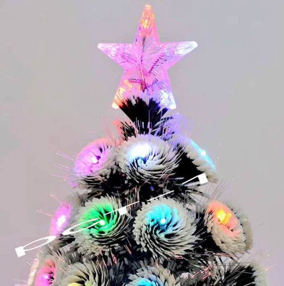 Светодиодная елка светящаяся со звездой 150 см - фото 6 - id-p225505640