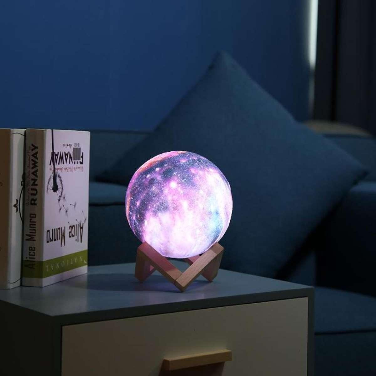Ночник-светильник «Космос» 12 см, разные цвета подсветки - фото 1 - id-p225501955