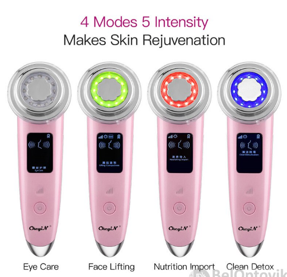 Аппарат для омоложения лица Beauty Instrument DS-8811 (чистка, стимуляция, подтяжка, массаж кожи) - фото 6 - id-p225502834