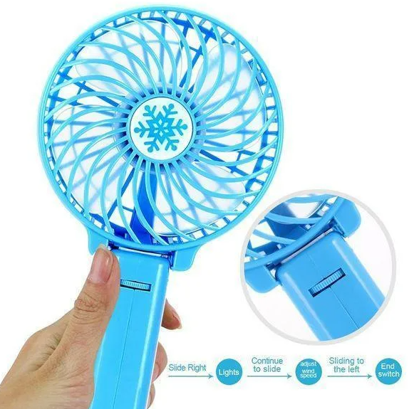 Вентилятор ручной/настольный Mini Fan - фото 10 - id-p225499157