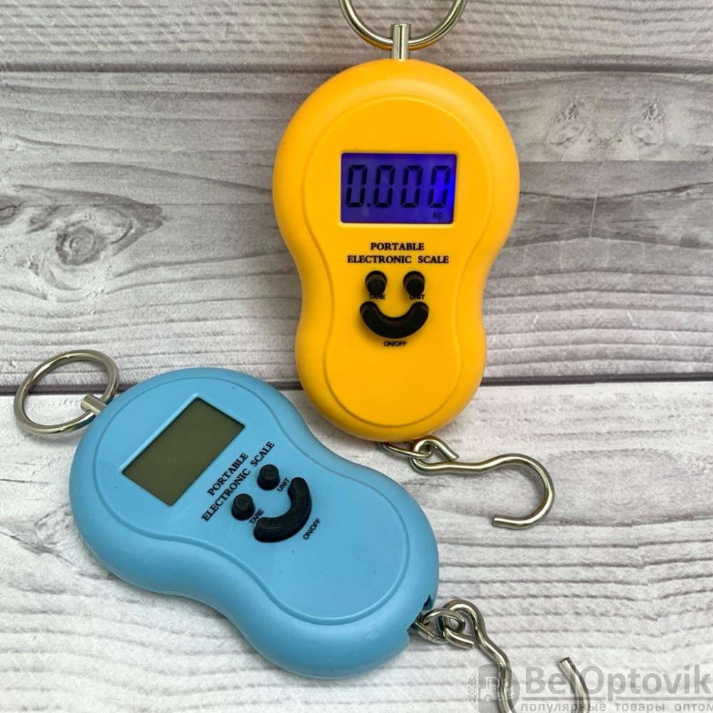 Портативные электронные весы (Безмен) Portable Electronic Scale до 50 кг - фото 4 - id-p225503751