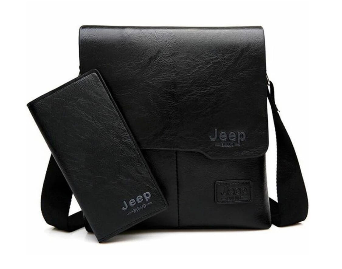 Мужская сумка JEEP и кошелек - фото 1 - id-p225501073