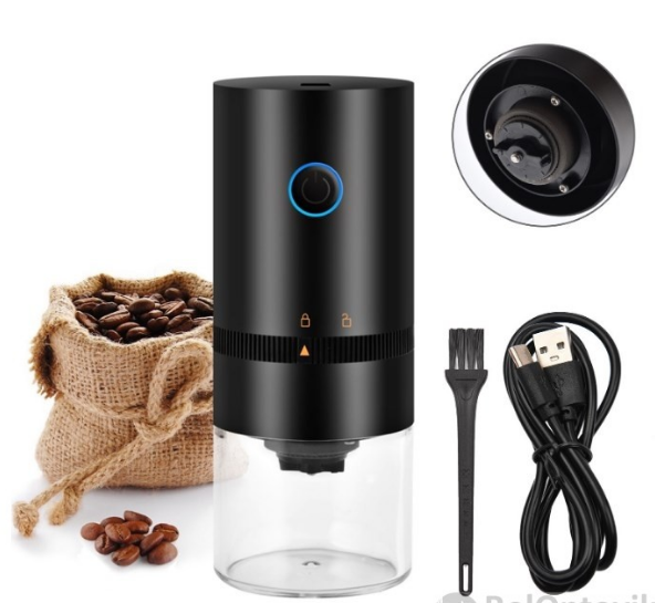 Кофемолка портативная Electric Coffee Grinder для дома и путешествий, USB - фото 5 - id-p225502894