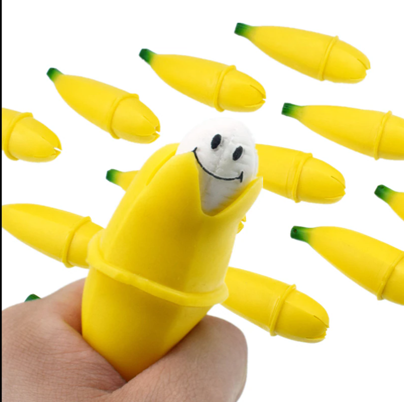 Эспандер кистевой антистресс "Банан" с отркывающюйся головкой - фото 1 - id-p225504711