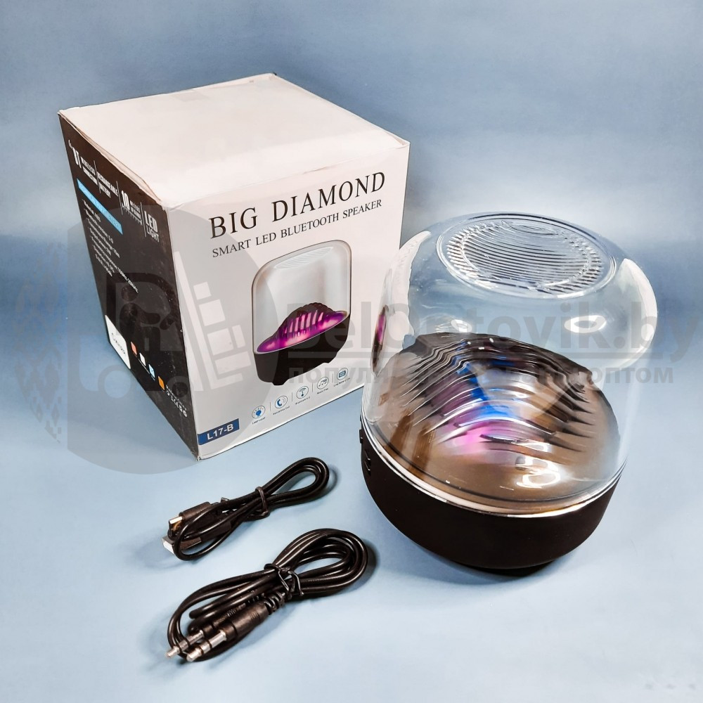 Беспроводная портативная акустическая колонка Bluetooth Big Diamond - фото 8 - id-p225503788