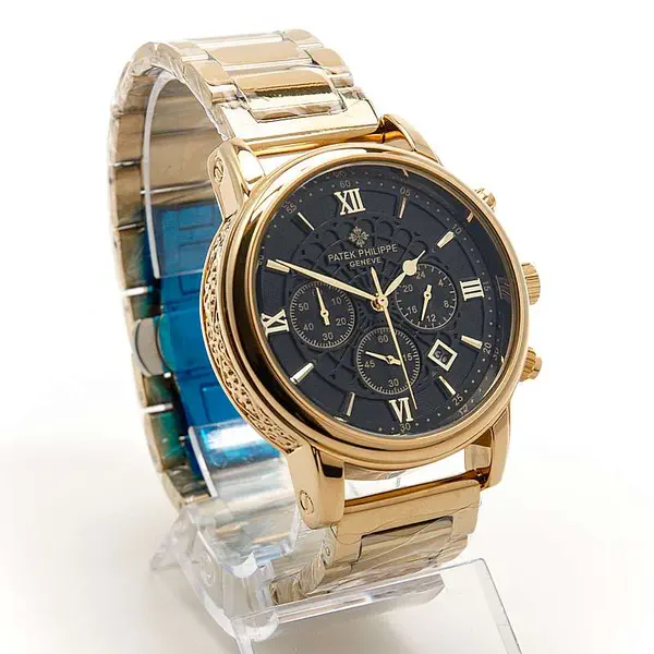 Наручные часы Patek Philippe F1401G с металлическим ремешком - фото 1 - id-p225502905