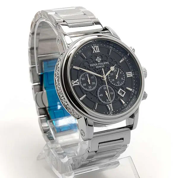 Наручные часы PATEK PHILIPPE F1401G с металлическим ремешком - фото 1 - id-p225502906