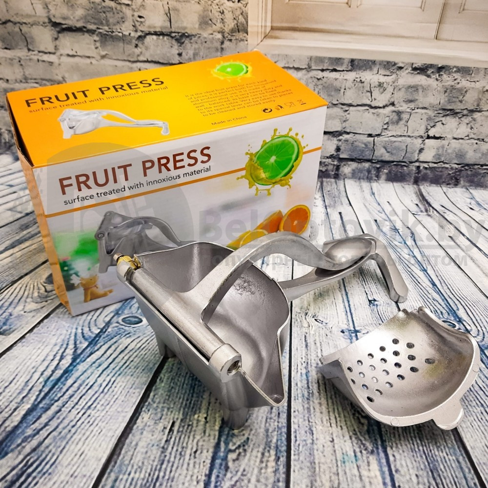 Ручной пресс/соковыжималка (Орехокол) Fruit Press для фруктов и ягод (Размер L 11х9х9 см) - фото 5 - id-p225502044