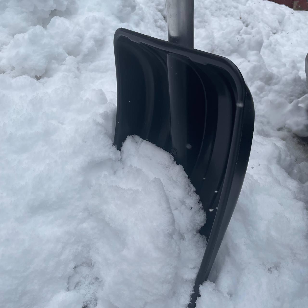 Лопата автомобильная для уборки снега длина черенка 80 см. - фото 4 - id-p225505736