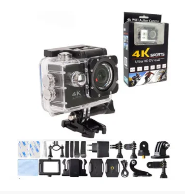 Экшн камера 4К Ultra HD Sports (4K WiFi Action Camera) - фото 9 - id-p225502938