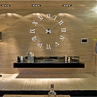Часы настенные «Сделай сам» римские цифры, золото, от 80 до 120 см.