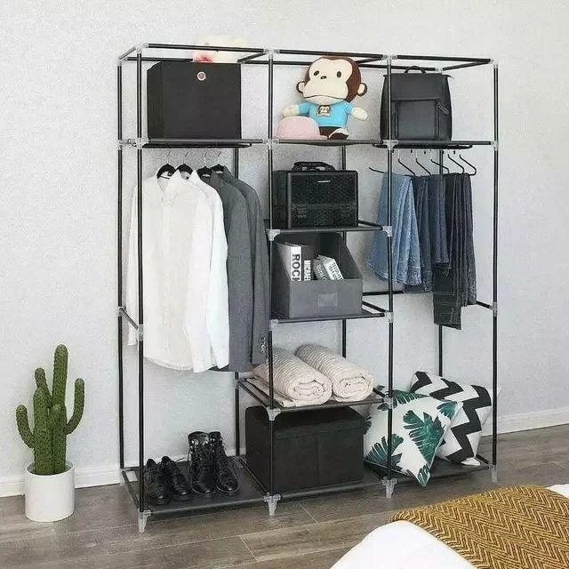 Складной шкаф Storage Wardrobe .Цвета микс.Супер-цена! - фото 7 - id-p225502966