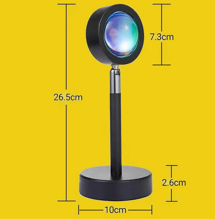 Светильник USB с проекцией заката Sunset Lamp (4 режима)с пультом - фото 10 - id-p225502081