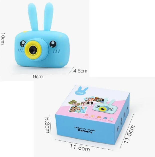 Детский фотоаппарат Zup Childrens Fun Camera с играми Мишка - фото 8 - id-p225501172