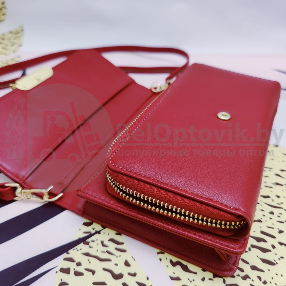 Женская сумочка - портмоне N8606 с плечевым ремнем Baellerry Young Will Show - фото 2 - id-p225503870