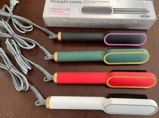 Электрическая расческа - выпрямитель Straight comb FH909 с турмалиновым покрытием, утюжок, 6 режимов - фото 9 - id-p225501187