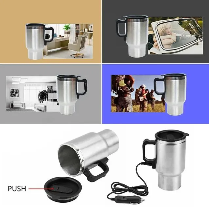 Термокружка с подогревом от прикуривателя ELECTRIC MUG - фото 4 - id-p225499296