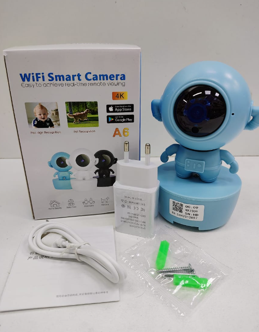 Умная Wi Fi smart camera 4K FULL HD Астронавт А6 (день/ночь, датчик движения, режим видеоняни) - фото 1 - id-p225504827