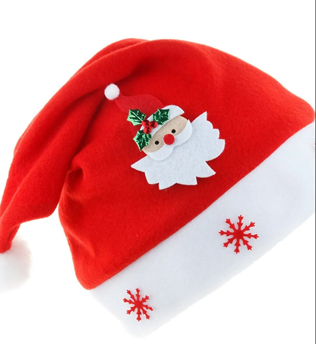 Новогодняя шапка Деда Мороза /Шапка Санта Клауса - фото 3 - id-p225505805