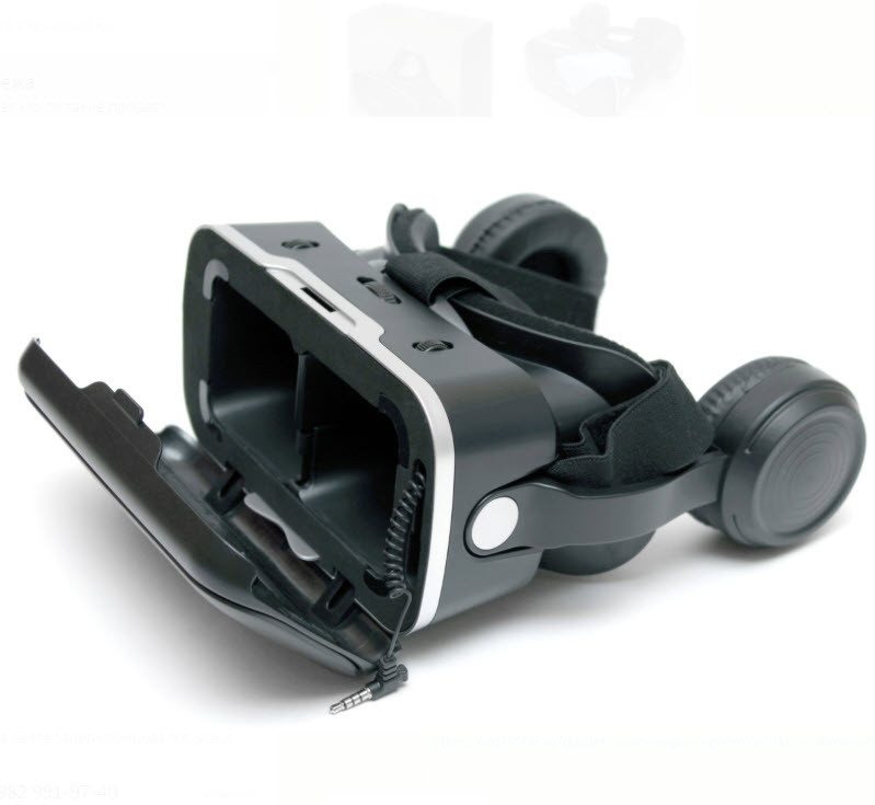 Очки виртуальной реальности 3 D VR Shinecon 6.0 с наушниками - фото 9 - id-p225502157