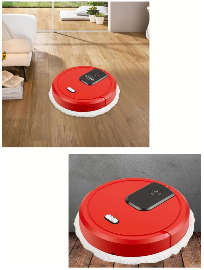Робот-полотер, перезаряжаемый от USB, автоматическая уборочная машина - фото 8 - id-p225505851