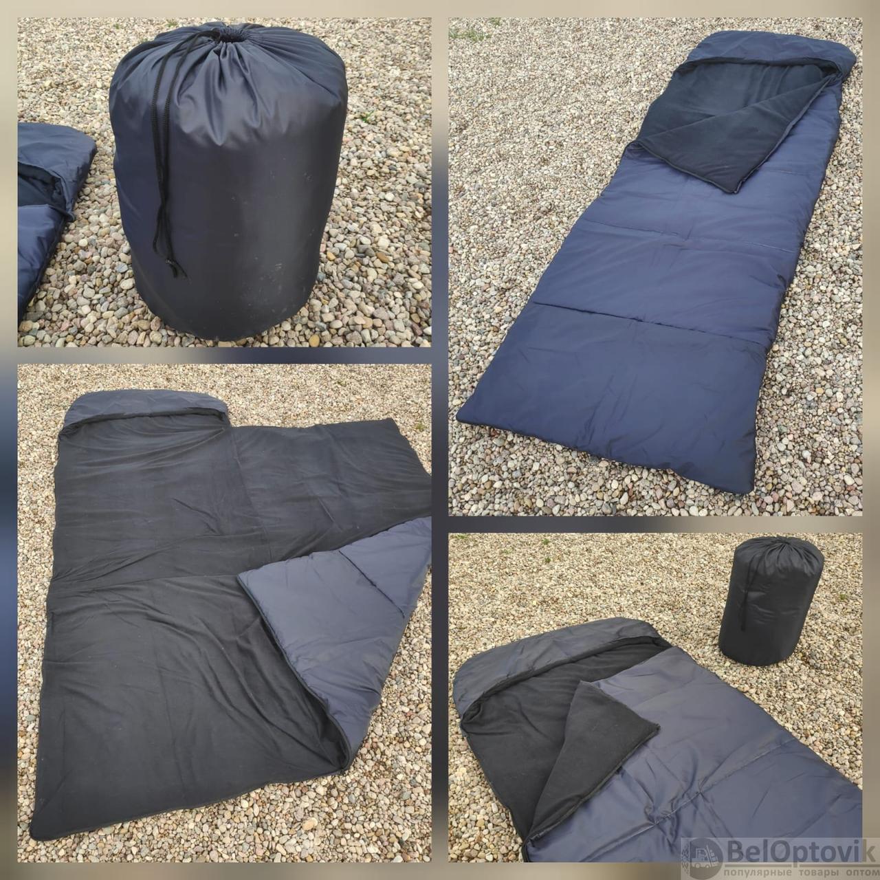 Спальный мешок с подголовником «Big Boy» одеяло Комфорт+ (225*72, до -15С) РБ, цвет Микс - фото 2 - id-p225502187