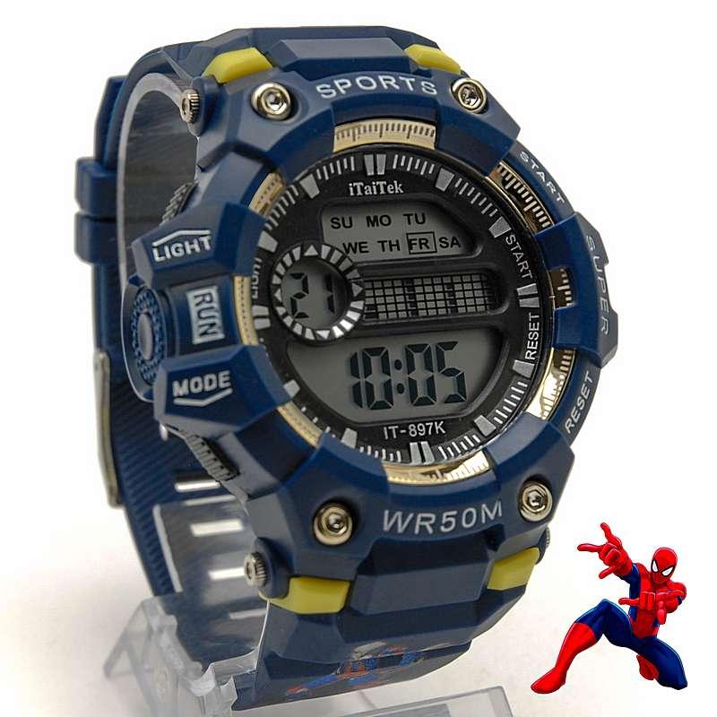 Детские электронные часы Человек-Паук IT897K 4 цвета! - фото 3 - id-p225503994