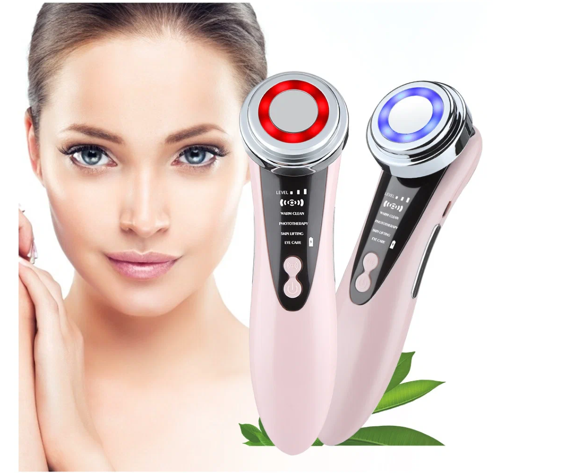 Микротоковый массажер для лица Multifunctional Facial Skin Care Massager W-618 - фото 6 - id-p225505920