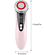 Микротоковый массажер для лица Multifunctional Facial Skin Care Massager W-618, фото 9