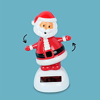 Танцующий Дед Мороз" пластиковый на фотоэлементе