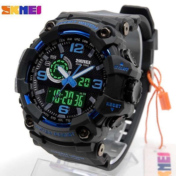 Мужские наручные часы Skmei 1520 спортивные, удоропрочные, водонепроницаемые 3 цвета - фото 3 - id-p225504988