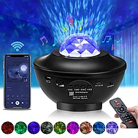 Ночник звездного неба Starry Projector Light (10 световых режимов, 3 уровня яркости, USB