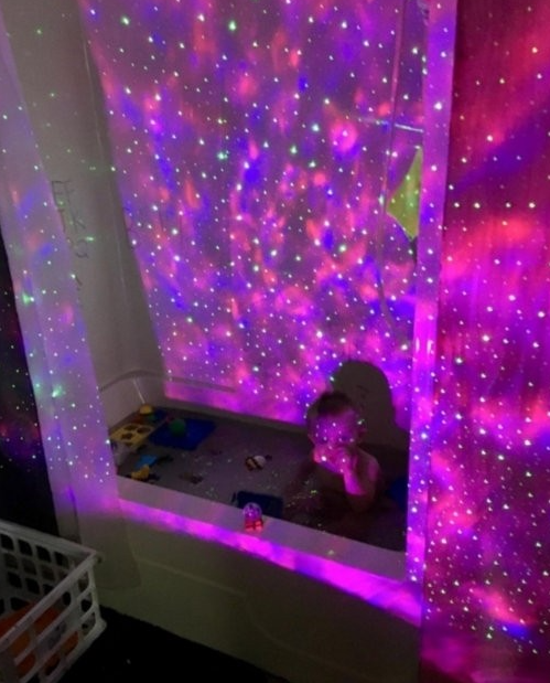 Ночник звездного неба Starry Projector Light (10 световых режимов, 3 уровня яркости, USB - фото 5 - id-p225503186