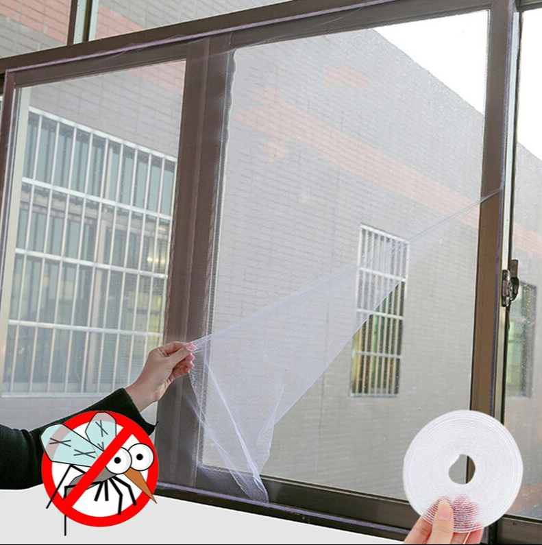 Москитная сетка на окна с лентой для крепления 130 х 150 см.Распродажа! - фото 9 - id-p225504088