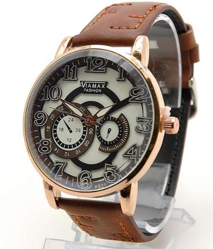 Наручные мужские часы A521 с декоративной вышивкой на ремешке - фото 3 - id-p225503234