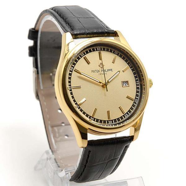 Наручные мужские часы Patek Philippe YH-1012 на кожаном ремешке - фото 2 - id-p225503263