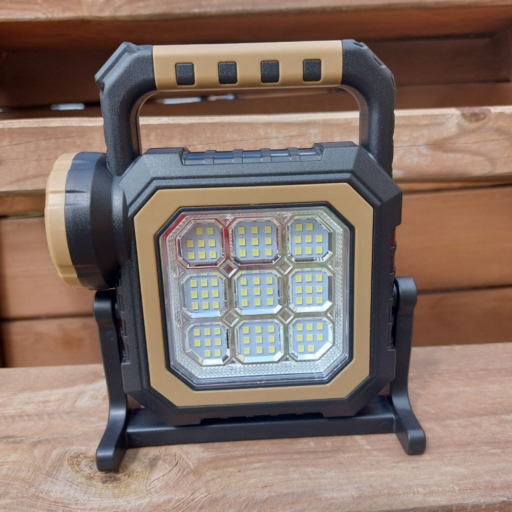 Многофункциональный портативный кемпинговый фонарь Solar multi-73 светодиода,с функцией powerbank - фото 6 - id-p225505147