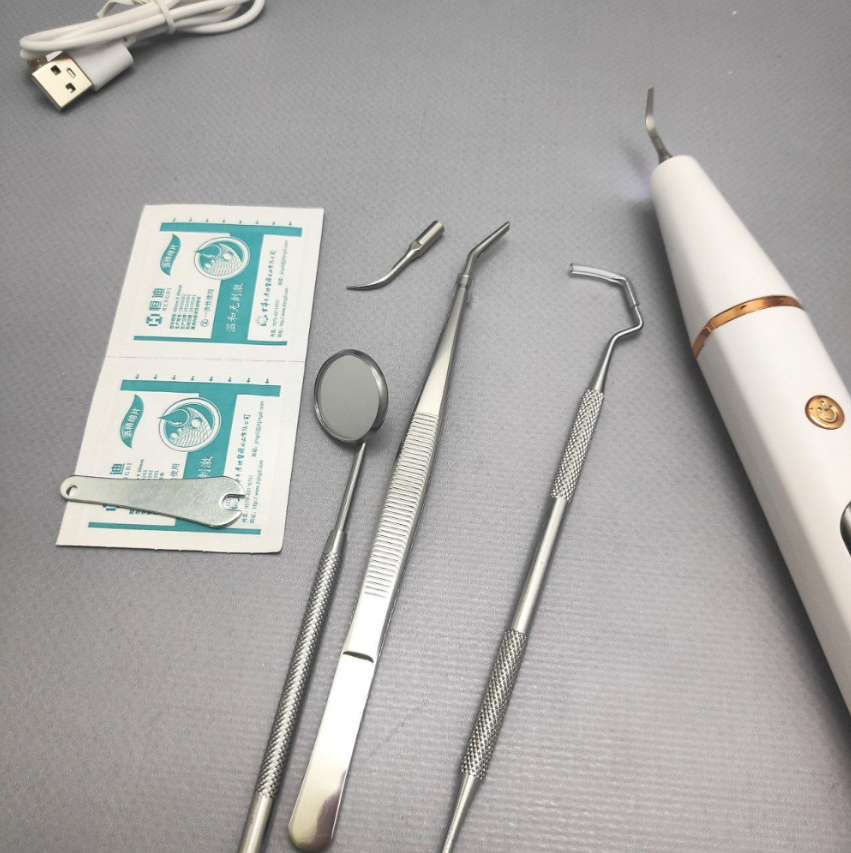Ультразвуковой портативный скалер Electric Teeth Cleaner with LED Screen для отбеливания зубов - фото 9 - id-p225504227