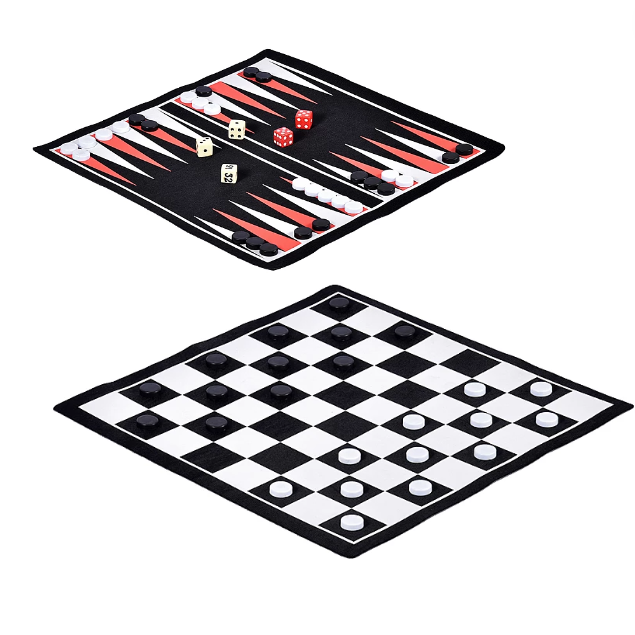 Настольная игра 3 в 1 Шахматы, шашки, нарды магнитные, в ТУБЕ, BOYSCOUT /12 - фото 1 - id-p225506119
