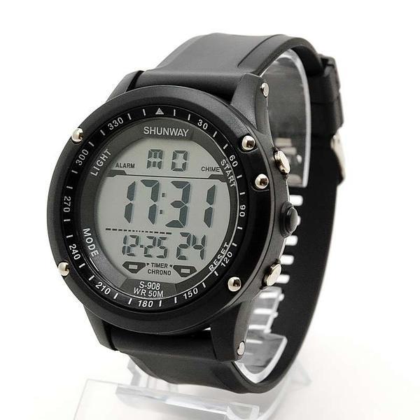 Наручные электронные часы SHUNWAY S-908 водозащищенные - фото 1 - id-p225505166