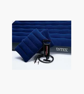 Матрас надувной Intex Classic 203x152x25 см с ручным насосом (64765) - фото 6 - id-p225504258