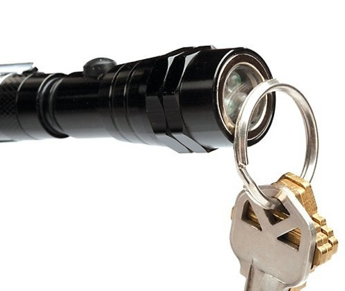 Гибкий фонарик с телескопической ручкой с магнитом / Тактический светодиодный фонарь раздвижной - фото 5 - id-p225506153