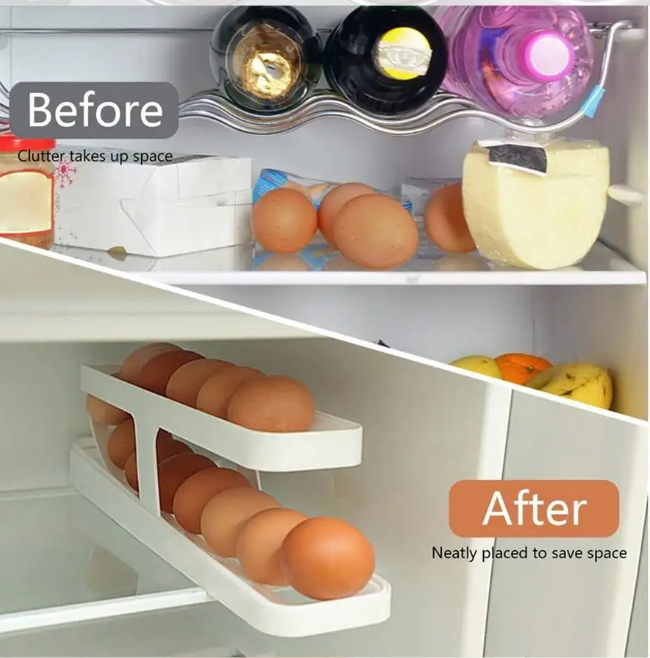 Контейнер для яиц в холодильник автоматический, подставка для яиц Ege Dispenser - фото 4 - id-p225505187