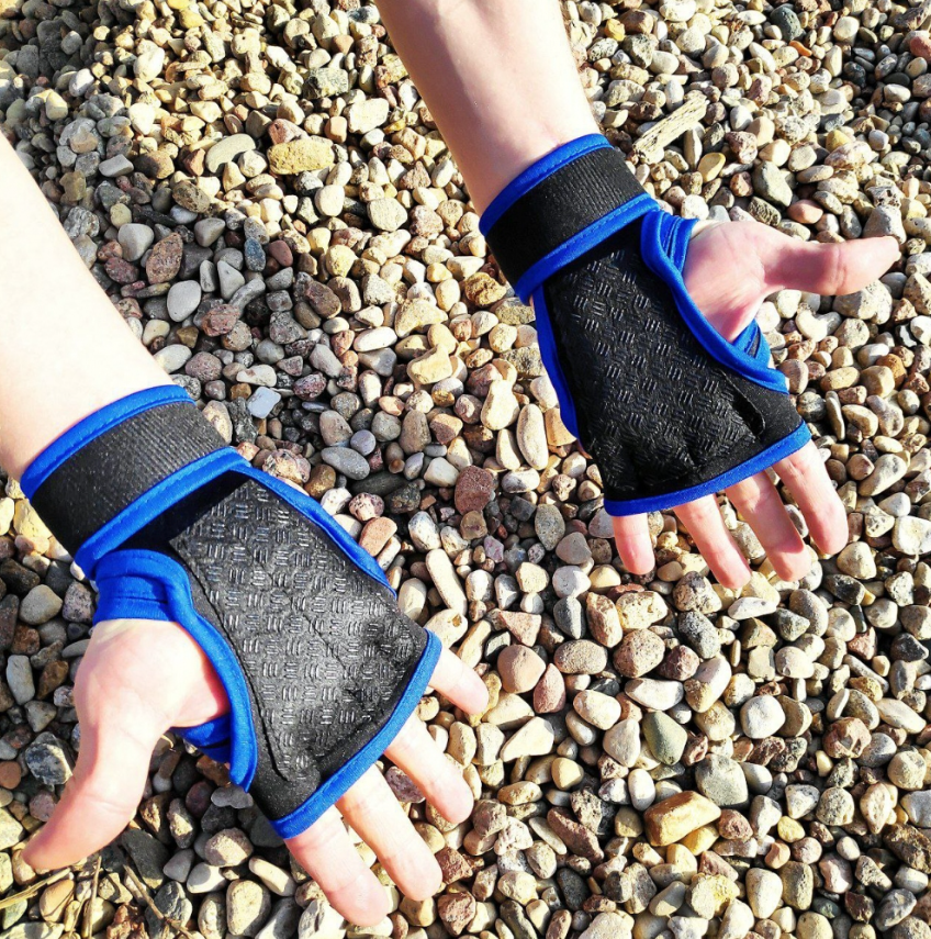 Перчатки для фитнеса Training gloves 1 пара / Профессиональные тренировочные перчатки для тяжелой атлетики - фото 3 - id-p225504288