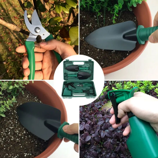 Набор садовых инструментов 10 в 1 / Инвентарь для сада и огорода в чемодане - фото 6 - id-p225504321